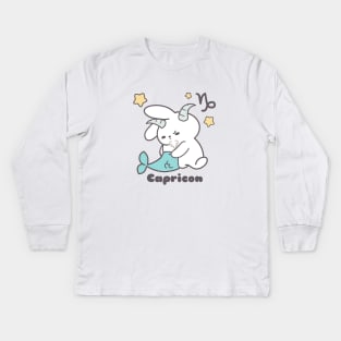 Capricon Loppi Tokki Bunny Zodiac Series Kids Long Sleeve T-Shirt